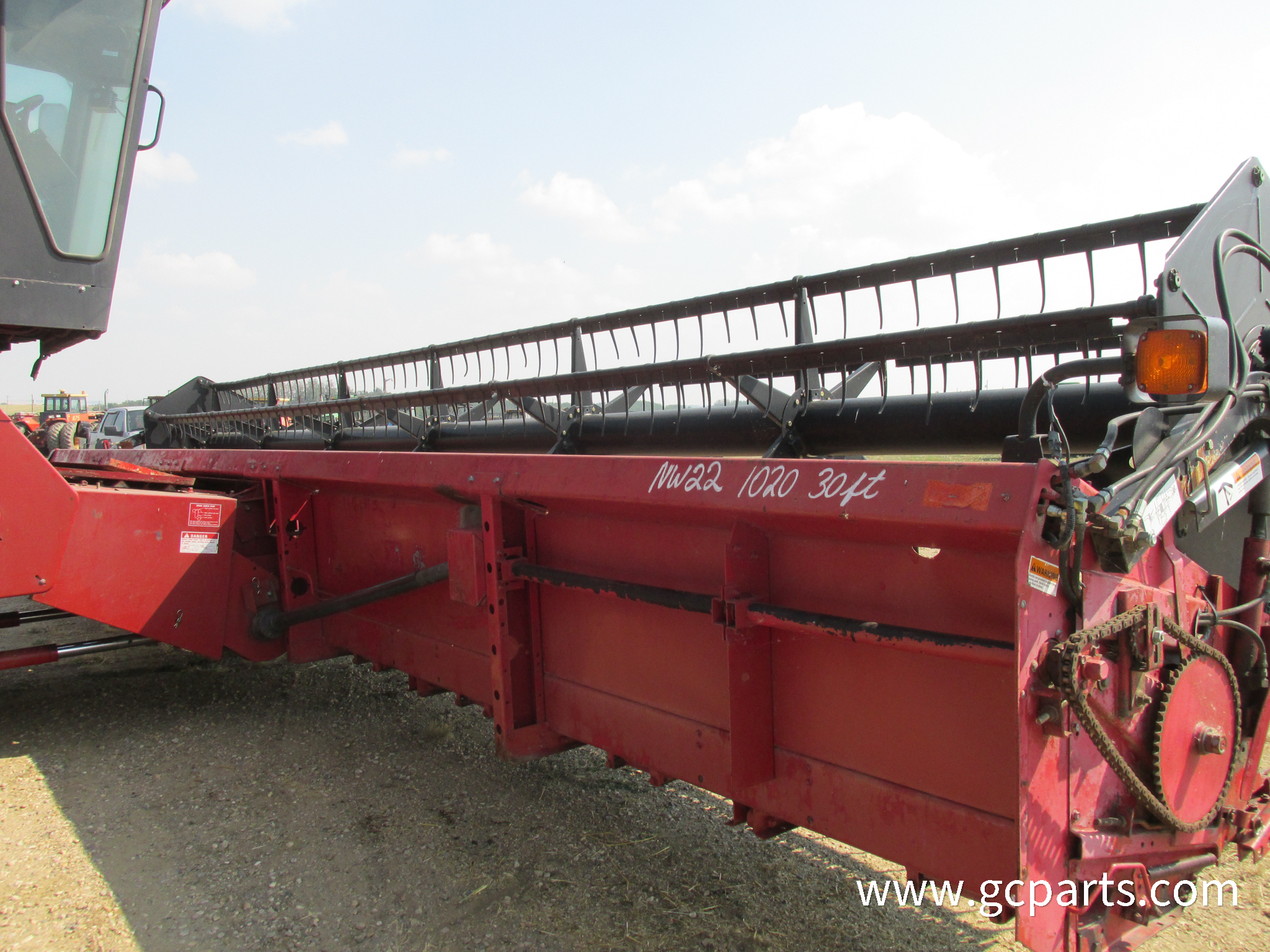 1020 30FT FLEX HEADER W/PU REEL